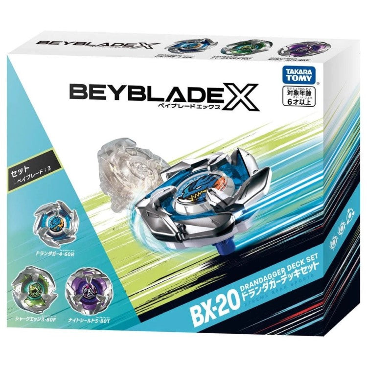 Takara Tomy Beyblade Dran Dagger Deck Set
