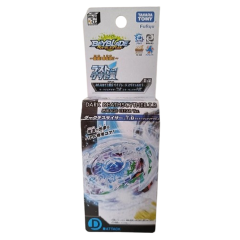 Takara Tomy Beyblade Dark Deathscyther Mirage Clear