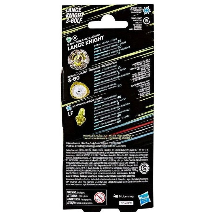 Beyblade X Lance Knight 3-60LF G1671