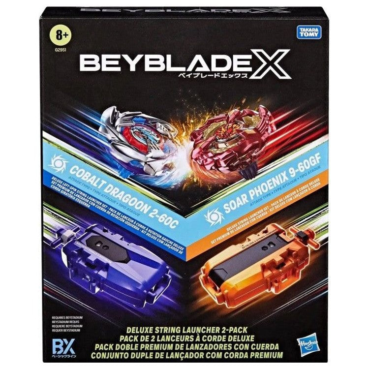Pack 2 Lanceurs à Corde Deluxe Beyblade X