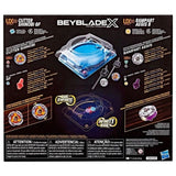 Set de Combat Beyblade X Infinity Rail dos de boîte