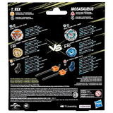 T. Rex vs Mosasaurus Beyblade Jurassic World Collab
