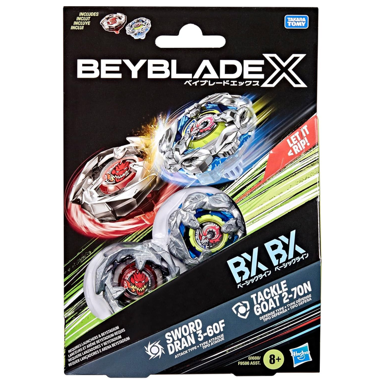 Tackle Goat 2-70N et Sword Dran 3-60F