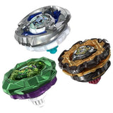 Toupies du X-treme Battlers Pack vues en angle