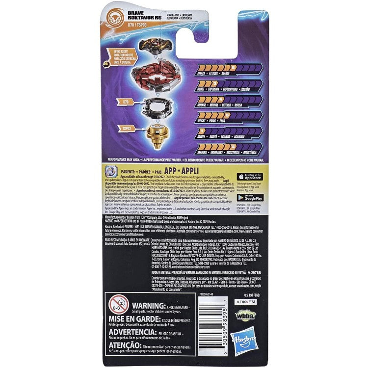 Brave Roktavor R6 Ratchet Survival-SP & Beyblade Shop