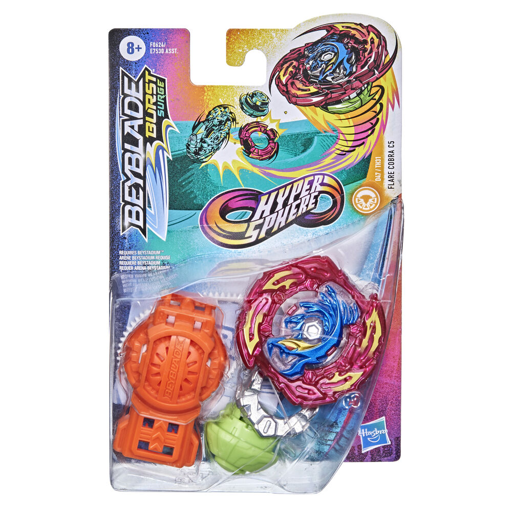 Toupie Beyblade Burst Surge HyperSphere Flare Cobra C5