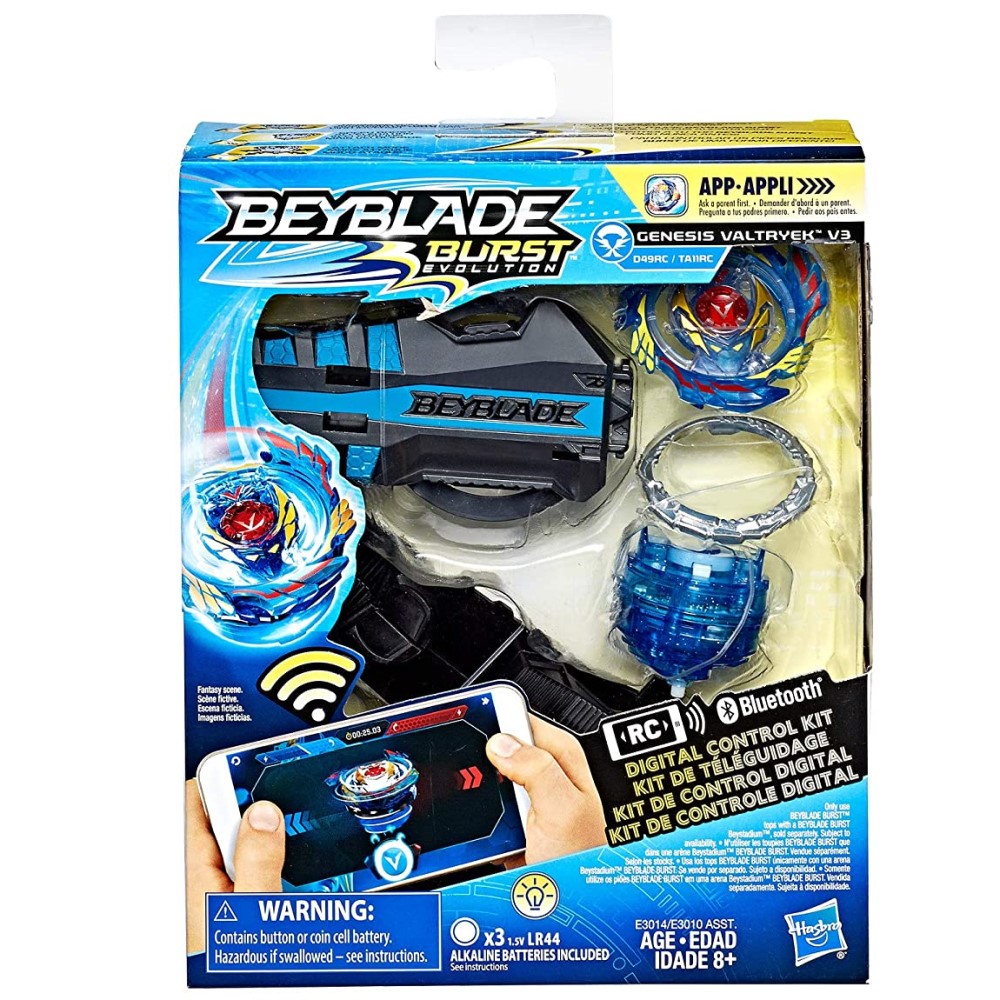 Toupie Beyblade Genesis Valtryek V3 radiocommandée