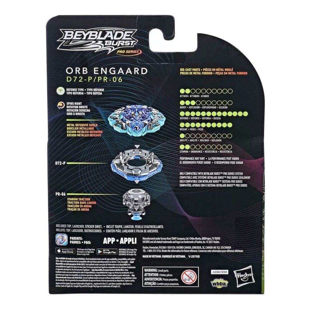 Toupie Beyblade burst Orb Engaard Sting-P Quest