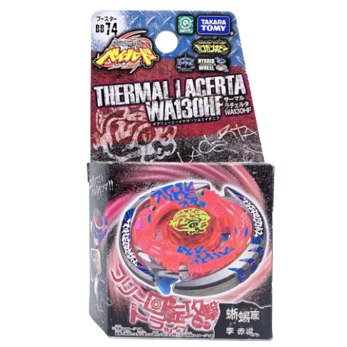 Toupie Beyblade Metal Masters Thermal Lacerta BB-74 Hasbro Avec Lanceur (Neuf)