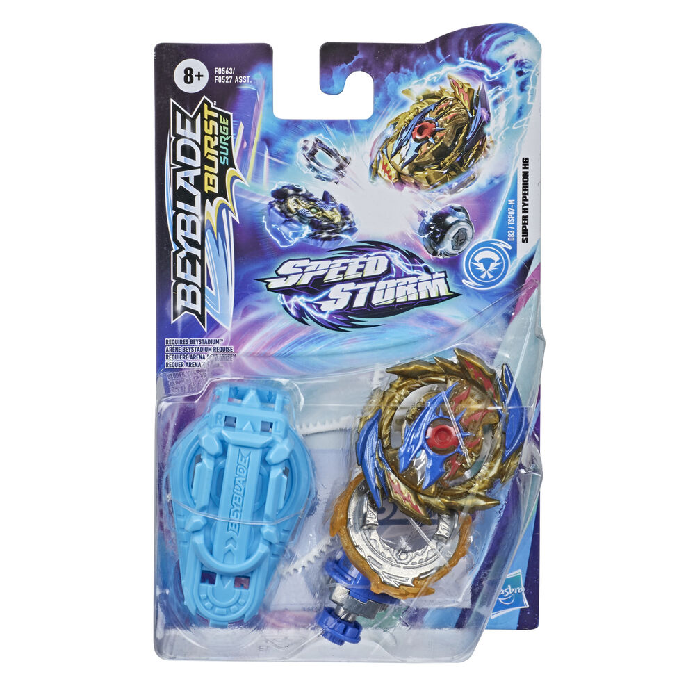 Pack 2 toupies Beyblade Burst Surge Speedstorm Hasbro | King Jouet France - Jeux de récréation