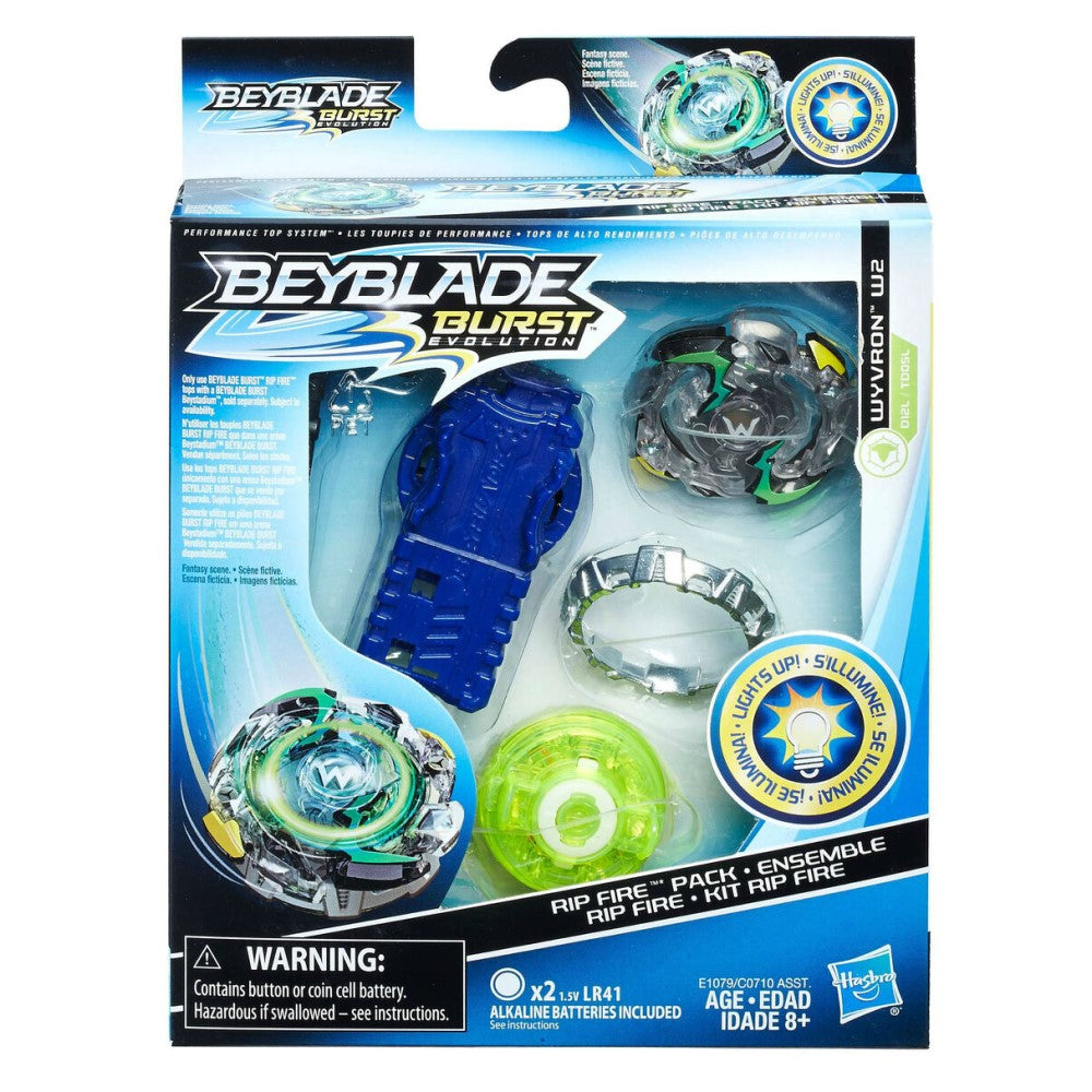 Toupie Beyblade Burst qui s'allume Wyvron W2