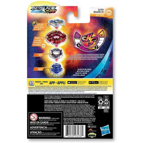 Toupie Beyblade Glyph Dragon D5