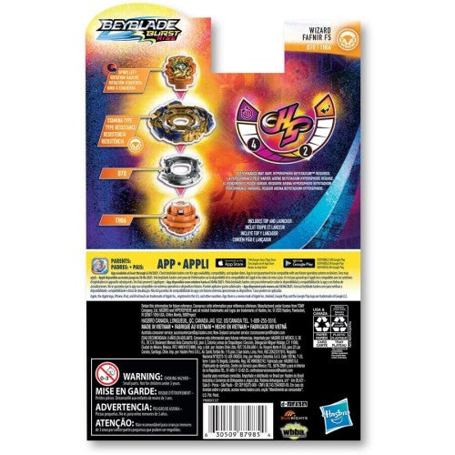 toupie Beyblade Wizard Fafnir F5 Ratchet